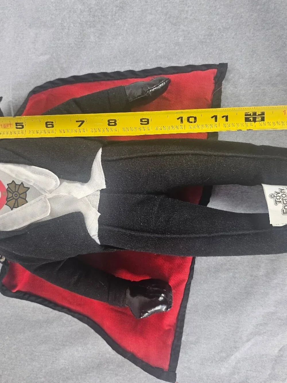Vintage The Munster's Grandpa Munster 14 Inch Plush Figure Doll By Toy Factory